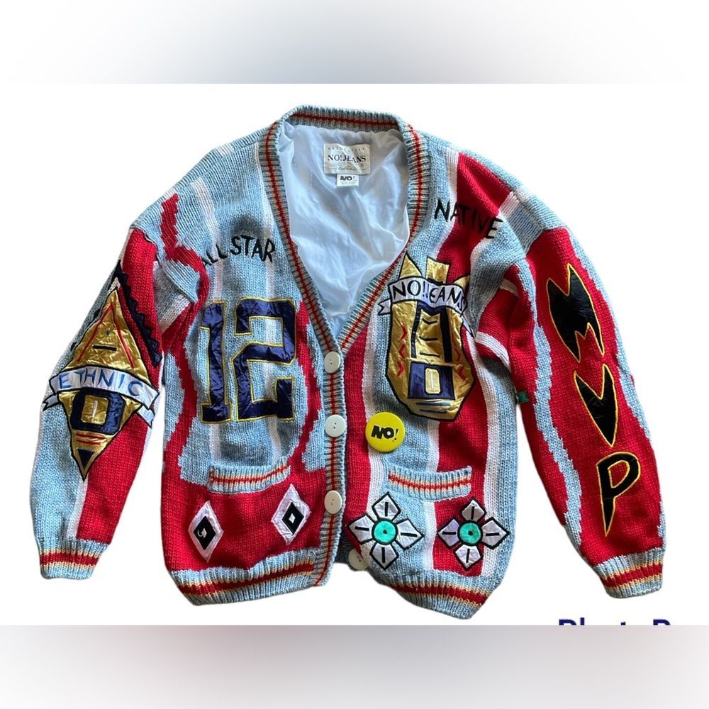 Vintage Absolutely No Jeans Authentic Lined Sweater One Size Fits All Hi…